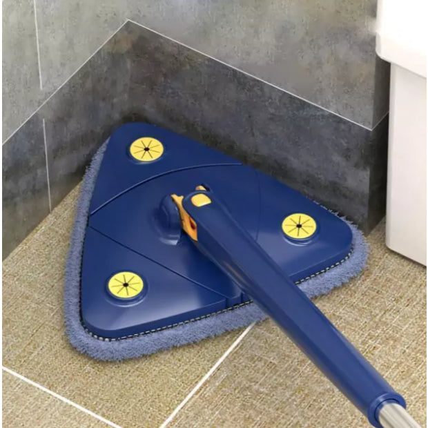 FlexPro - Mop de Limpeza Giratório Com Panos Microfibra Reutilizáveis - Entrega Grátis