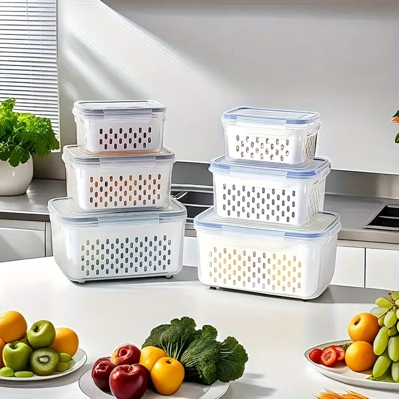 PoteZen - Pote Hermético Organizador de Geladeira - Entrega Grátis