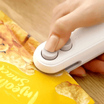 EasySeal - Mini Máquina Seladora de Plástico Recarregável - Entrega Grátis