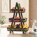 Frutify - Fruteira de Mesa Premium Aramado 2 ou 3 Andar