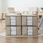 MegaBox - Caixa Organizadora Para Roupas de Cama Anti-Mofo e Poeira - Entrega Grátis