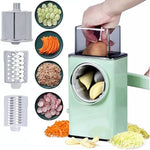 FatiaMax - Cortador de Legumes Giratório Multifuncional 3 Lâminas - Entrega Grátis