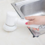 BrushClean - Escova de Limpeza 5 em 1 Sem Fio Prática - Entrega Grátis