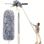 CleanFlex - Espanador de 2,8M Perfeito Para Limpezas no Alto - Entrega Grátis