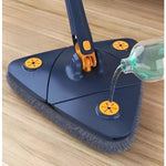FlexPro - Mop de Limpeza Giratório Com Panos Microfibra Reutilizáveis - Entrega Grátis