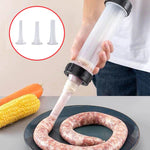 InoxMix - Kit Máquina de Encher Linguiça Caseira + Funil - Entrega Grátis