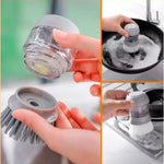 SuperClean - Escova Lava Louça Dispenser Dosador De Detergente - Entrega Grátis