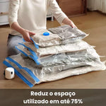 Kit Compact Max - Saco a Vácuo + Bomba Elétrica - Entrega Grátis