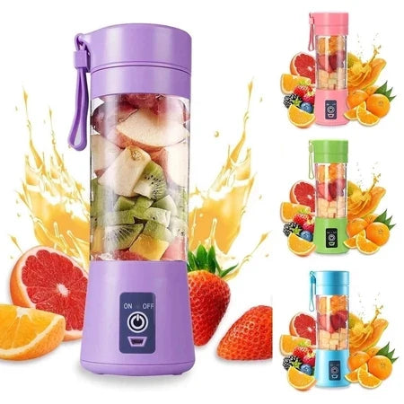 BlenderMini - Mini Liquidificador Portátil Recarregável 6 Laminas - Entrega Grátis