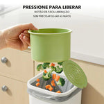 FiltroClean - Filtro De Resíduos Com Botão Ejetor Para Torneira de Cozinha - Entrega Grátis