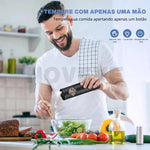 EletricGrinder - Moedor Elétrico de Temperos Com Níveis de Moagem Fino ou Grosso - Entrega Grátis