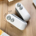 EasySeal - Mini Máquina Seladora de Plástico Recarregável - Entrega Grátis