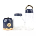 BlenderMix - Mini Liquidificador Portátil Com 10 Lâminas + Brindes Copo Caneca Canudo - Entrega Grátis